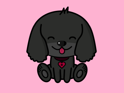 Malme - The dog character cute dog illustration japan kawaii spaniel