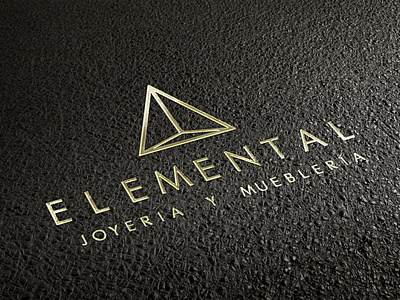 elemental joyeria y muebleria 💎 brand design brand identity branding branding concept branding design logo logodesign logotype minimal typography