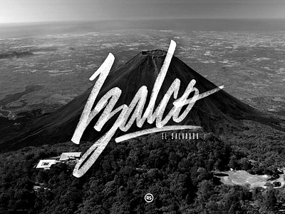 IZALCO • El Salvador design digital dribbble hand letter lettering