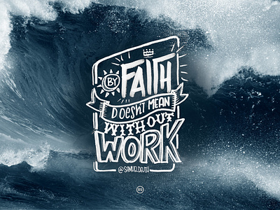 FAITH QUOTE • LETTERING crayola design digital fab design faith inspiration lettering