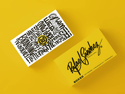 Business card / Rafael Sanchez ▪ Graphic designer