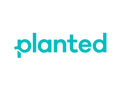 Planted Logo branding logo planted