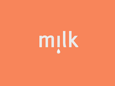 App Design | Milk app branding milk typography uxd