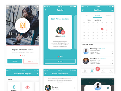 Mobile UI - Fitness App