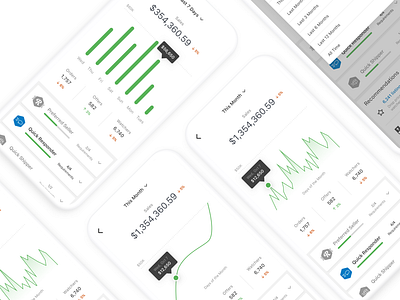 Mobile UI - Dashboard Analytics