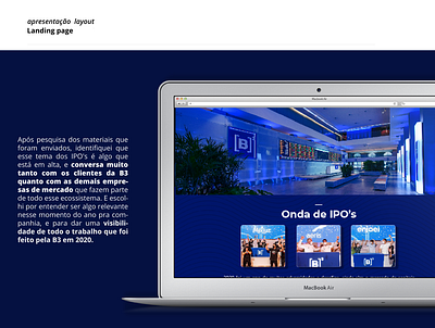 Landing Page / E-mail Marketing - IPO's ipo landingpage page pitch presentation track web webdesign
