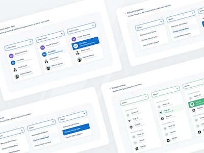 Custom design for the select element. admin dashboard admin panel app dashboard front end ui webapp