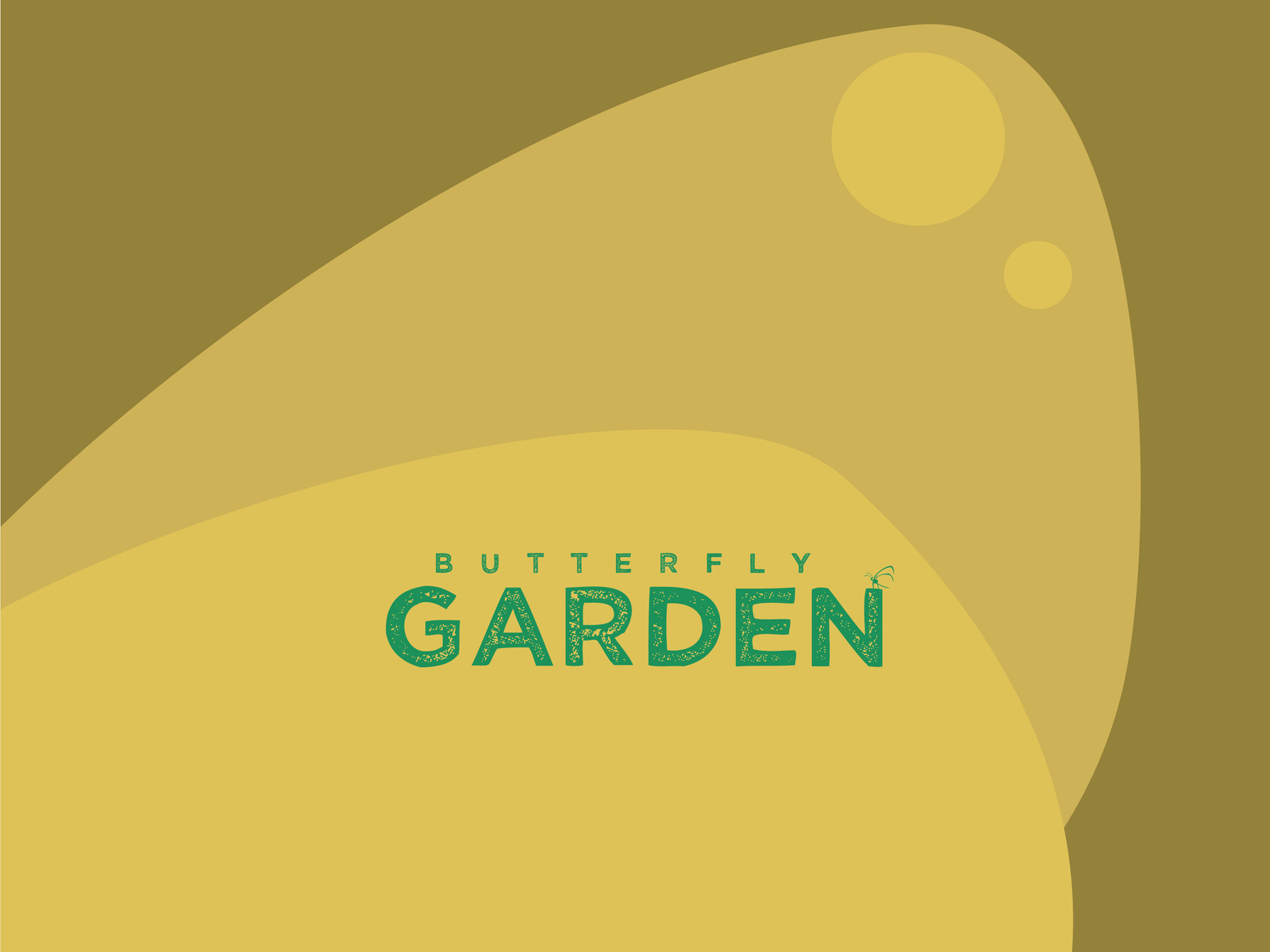 Butterfly Garden Logo by Sim on Dribbble