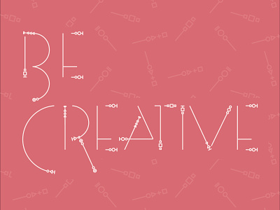 Be Creative! arrowhead art creativity custom custom type design graphic design logo type type design typography
