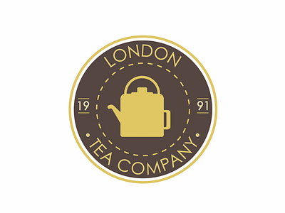 London Tea Company branding concept