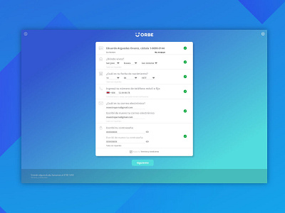 UX / UI design for forms