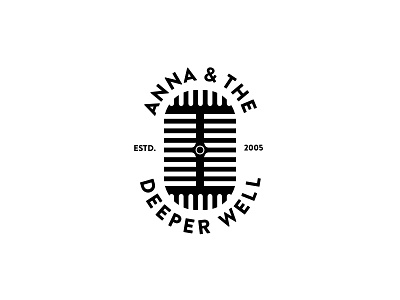 ADW Logo band black and white brand logo microphone music