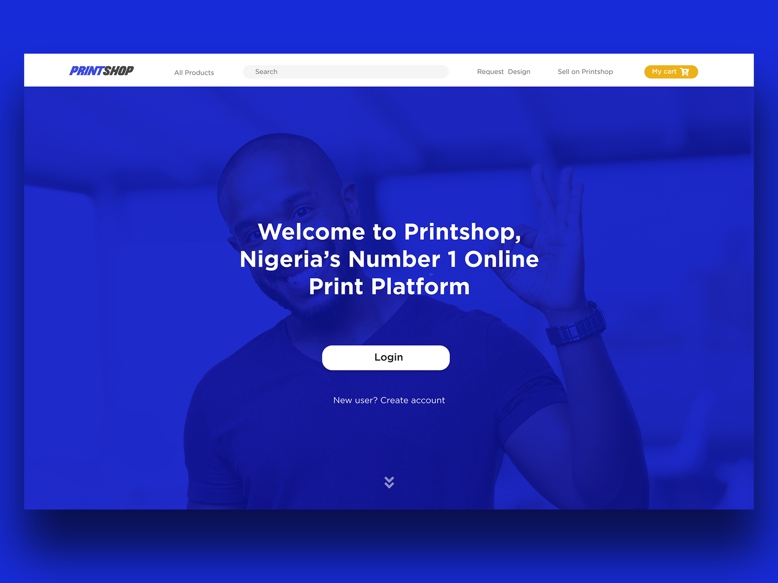 LANDING PAGE by Joshua Oladiti on Dribbble