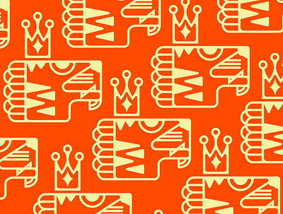 Tigers are cool branding identity illustration logo pattern tiger tiger illustration tiger pattern