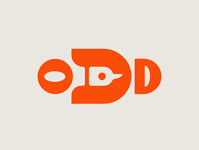 Odd Duck Logo bird branding bird logo branding duck duck identity duck logo identity letter d letterforms logo typography