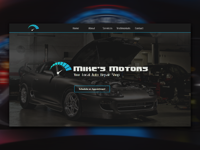 Mike's Motors Concept by Inksplat on Dribbble