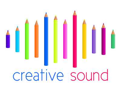 Creative Sound Logo illustration logo logodesign webdesign webdevelopment