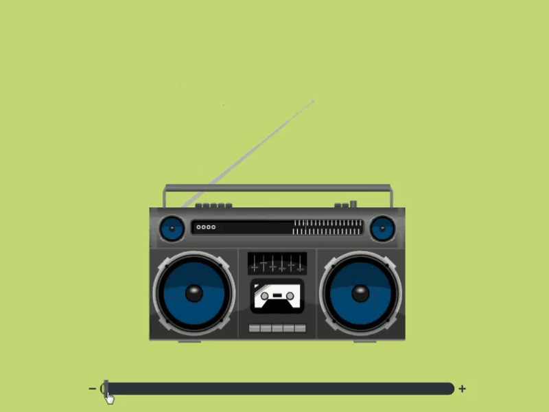 Boombox Animated Slider animation boombox css animation gsap interactive jquery slider svg animation tweenmax