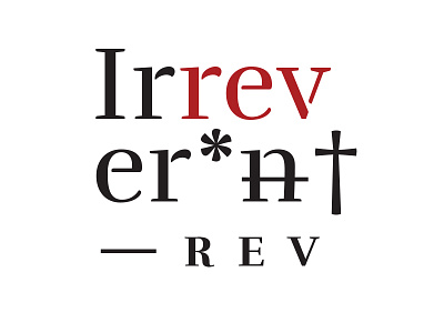 Irreverentrev identity logo