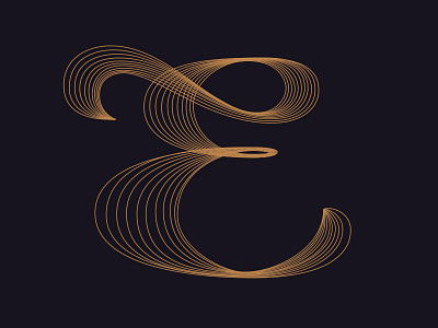 E lettering