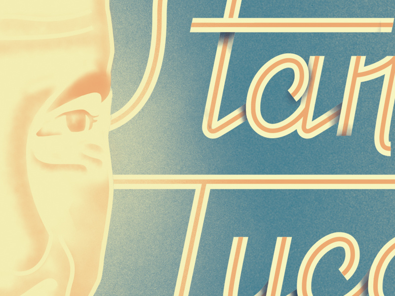 Retro Poster vintage retro poster poster retro illustration personal project graphic design design hand lettering lettering