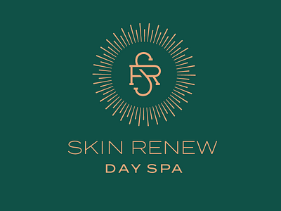 Skin Renew Logo branding day spa design graphic design identity logo spa