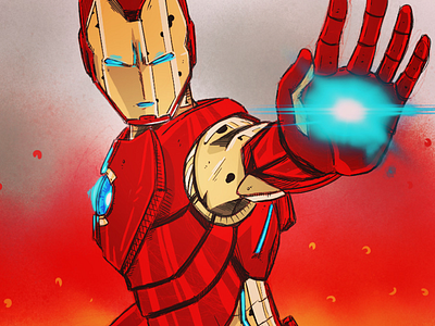 Iron Man art artist artist on dribble arts artsy artwork comic comic art creative doodle draw follow friends graphic illustration like photo of the day sketch sketchbook support local artists