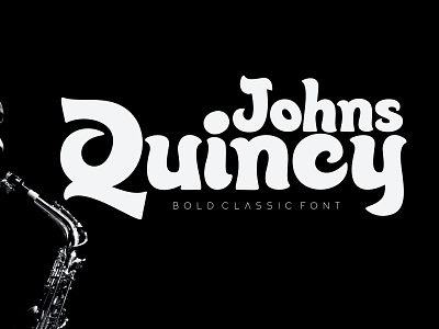 Quincy Johns – Bold Classic Font