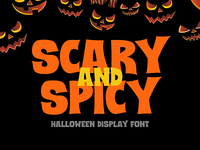 Scary And Spicy – Horror Creepy Font children custome element event flyer font game gaming ghost halloween movie poster pumpkin scary thumbnail witch youtube