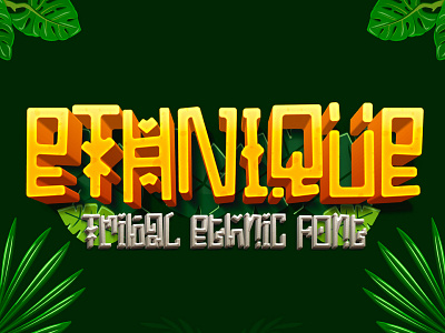 ETHNIQUE – Gaming Font adventure ancient android aztec children ethnic expo font fun gaming india maya modern movie poster thumbnail tribal video youtube