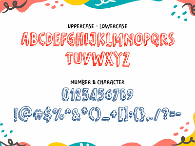 Fifth Grader – All Caps Funny Doodle Font