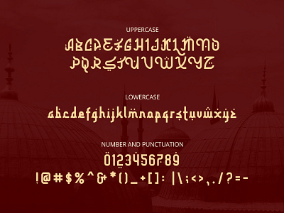 Tharwat – Arabic font