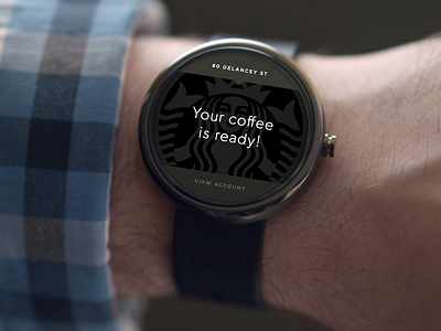 Android Wear - Starbucks