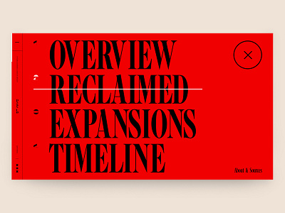 CANALS art branding design editorial interactive interface typography ui ux website
