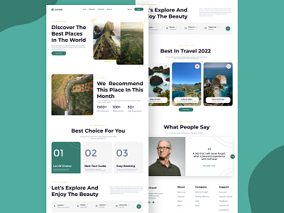 GoTravel - Landing Page