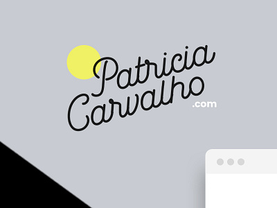 Working on my portfolio site... logo monochrome redesign