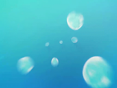 RNS - Bubbles 2d 3d illustration motion graphics
