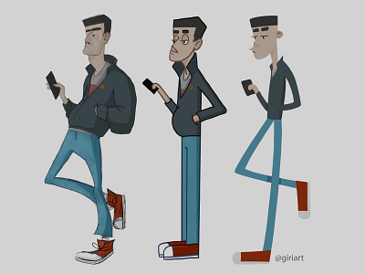 Character design digital digitalart illustration web