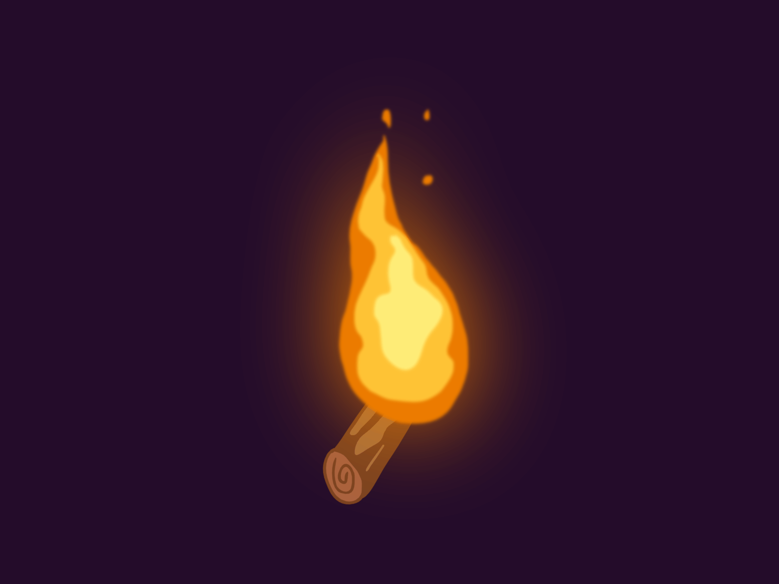 Fire Study 2d 2d art 2danimation animation design fire frame by frame gif illustration motion toonboom toonboomharmony17 vector