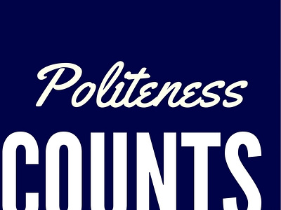 Politeness Counts