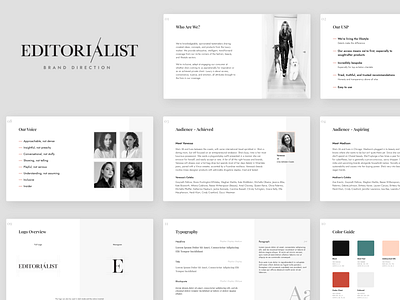 Editorialist - Brand Direction