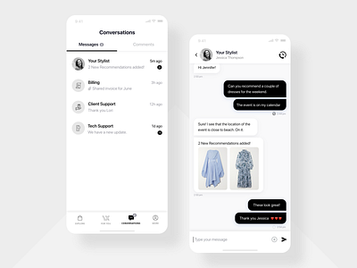 YX Private Client - Chat with your Stylist