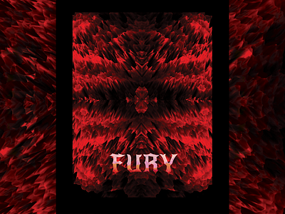 Fury colors dark art digital art graphic art photoshop scifi type art