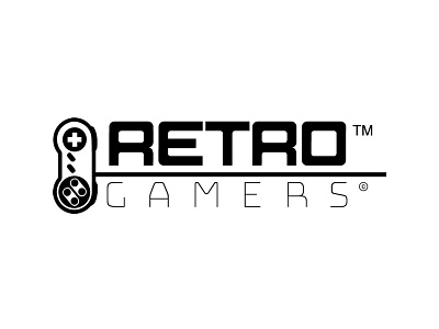 Retrogamers logo digital art game gamers graphic design graphic art logo logodesign retro retro design type art videogames