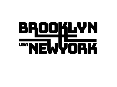 BKNY brooklyn ny brooklyn nyc design digital art graphic design graphic art logo newyork newyorkcity type art typelogo