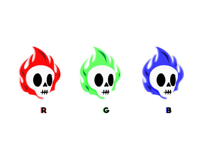 RGB Skulls