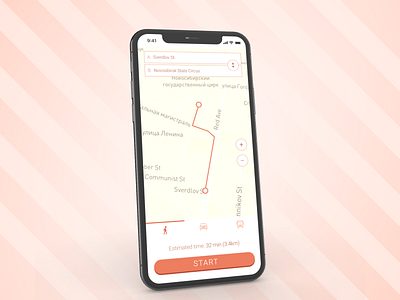 Location Tracker [daily ui challenge 020]