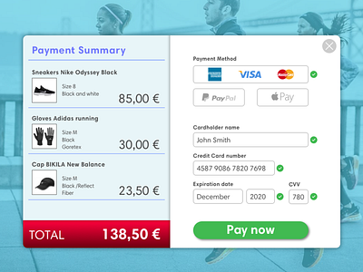 Credit Card Checkout credit card checkout daily ui 002 ui uidesign ux uxdesign web