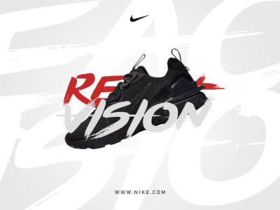 Nike React Vision, Re-Ads art brand branding design graphic design graphic design identity illustration indonesia logo product typography ui vector web website