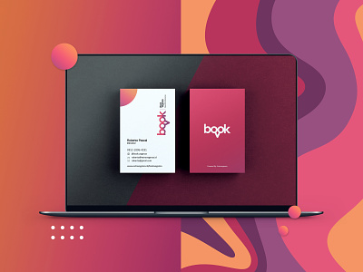 Book Vaganza art brand brand agency brand and identity branding design graphic design idcard identity namecard